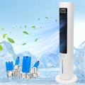 Evaporative Air Cooler Tower Fan with Remote Control, Swamp Cooler Equipped 4 Modes & 3 Speeds,12H Timer,70° Oscillating Portable Air Conditioner for Bedroom
