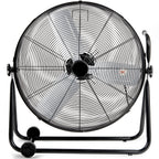 24"Industrial Fan High Velocity,Portable 24"Industrial Fan High Velocity,Portable Floor Fan with 3-Speed up to 8000CFM, Floor Fan Equipped Handle & Wheels, Ideal for Home, Garage, Indoor/Outdoor Use