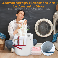 TMWINGS Portable Heated Towel Bucket - Bathroom Accessory with 4-Timer Heat Set, Auto Shut Off, Fits PJs & Blankets, Warm Blankets Too, Family Towel Bucket for Bathroom Use