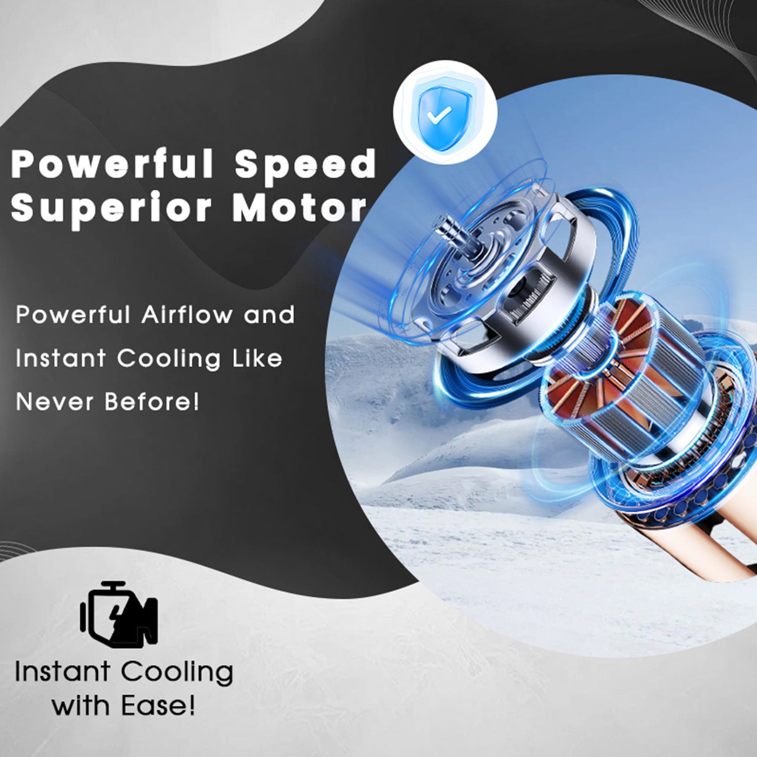 30in Wall Mount Fan, 3-Speed Industrial Wall Fan up to 13500CFM, 120°Oscillating High Airflow Cooling Fan for Garage,Home,Warehouse, Indoor/Outdoor Use, Black