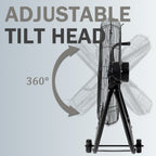 24"Industrial Fan High Velocity,Portable 24"Industrial Fan High Velocity,Portable Floor Fan with 3-Speed up to 8000CFM, Floor Fan Equipped Handle & Wheels, Ideal for Home, Garage, Indoor/Outdoor Use