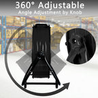 24"Industrial Fan High Velocity,Heavy Duty Drum Fan up to 8100CFM,Heavy Duty Blower Fan with 3-Speed & 360°Adjustable,Ideal for Home, Garage, Indoor/Outdoor Use, Black