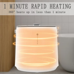 TMWINGS Towel Warmer for Bathroom Luxury Spa 20L Electric Towel Warmers with 4 Timing,Fast Heating and Auto Shut Off, Fits Up to Two 40"x70" Oversized Towels,Gray
