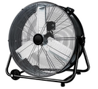 Industrial Fan 36 Inch Heavy Duty Drum 3 Speed 20000 CFM Air Circulation High Velocity Fan For Warehouse, Workshop, Factory, Commercial, Residential and Greenhouse Black