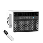 Window Air Conditioner 10000 BTU ,U-Shaped Saddle Portable AC Adjustable Windows Kit Washable Filter,Includes Remote Programmable Timer